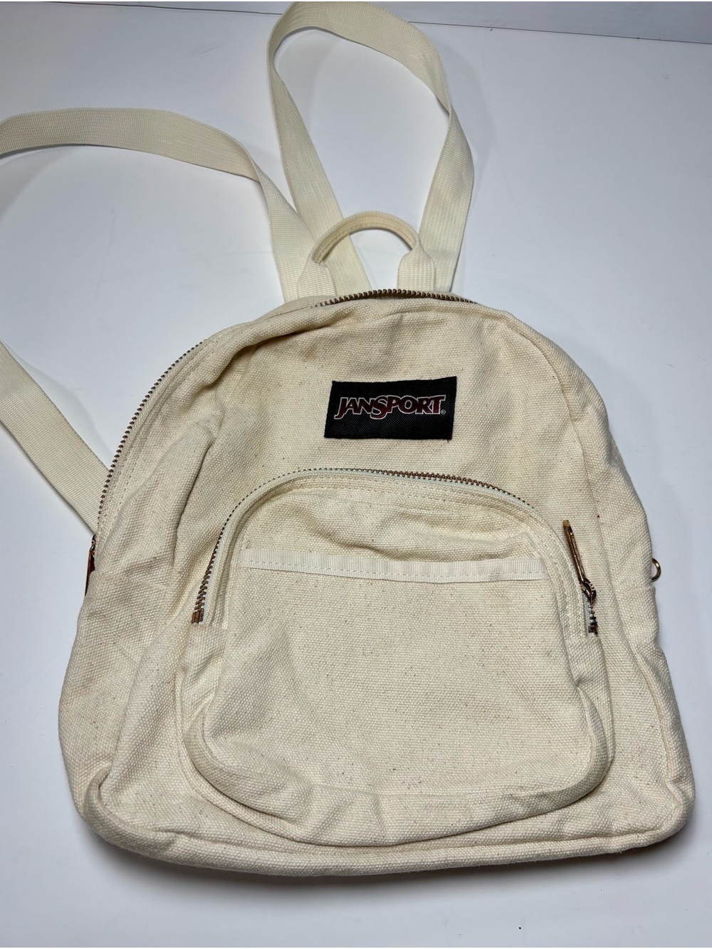 Jansport Natural Canvas Mini Backpack